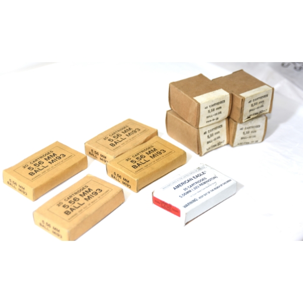 Box Lot Empty Ammunition Boxes