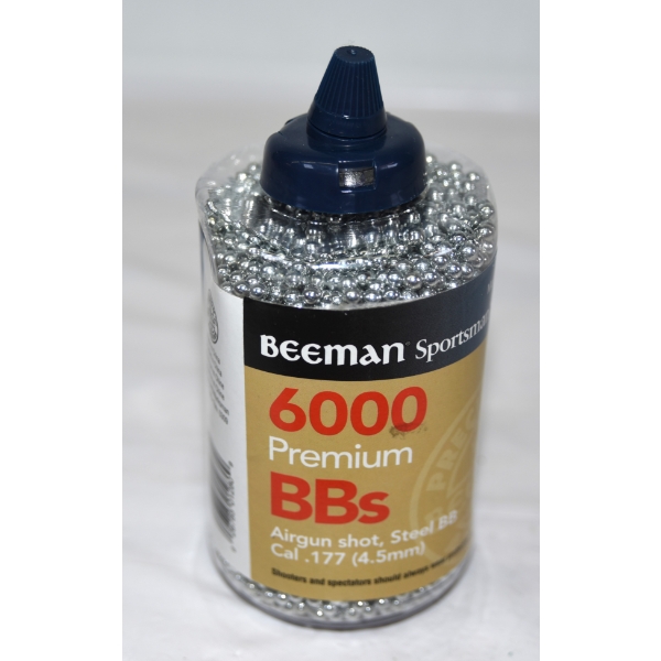 Bottle 6000 Beeman Quality B.B.s