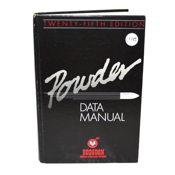 Hodgdon Powder Data Manual 25th Edition 