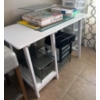Image 2 : White Craft Table & Craft Organizers 