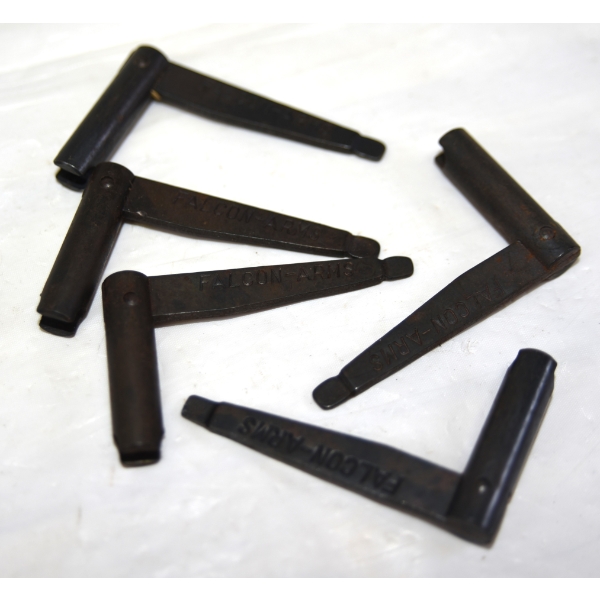 5 Colt Type Percussion Nipple Wrenches  (#10-#12)