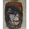 Image 2 : Black Extension Cord with Outlet Box & 6 Plug Surge Bar 
