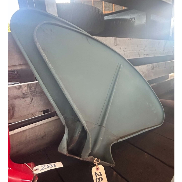 Tractor Rear Fenders in Primer, Possibly Farmall H / M