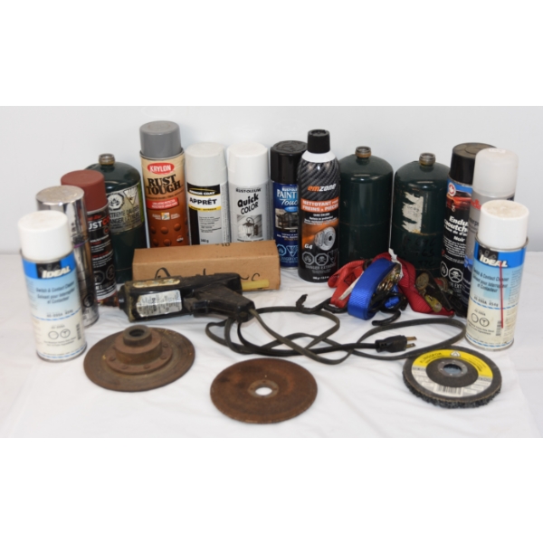 Box Lot Contractor Supplies 
