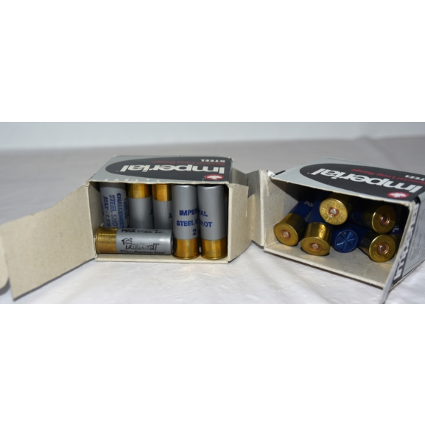 30 Rounds 12 Gauge 2 3/4" 1 1/8oz #2 Steel Factory Shot Shells Ammunition