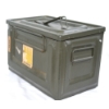 Image 2 : Heavy Duty Military Style Metal . 50 Caliber Ammunition Can