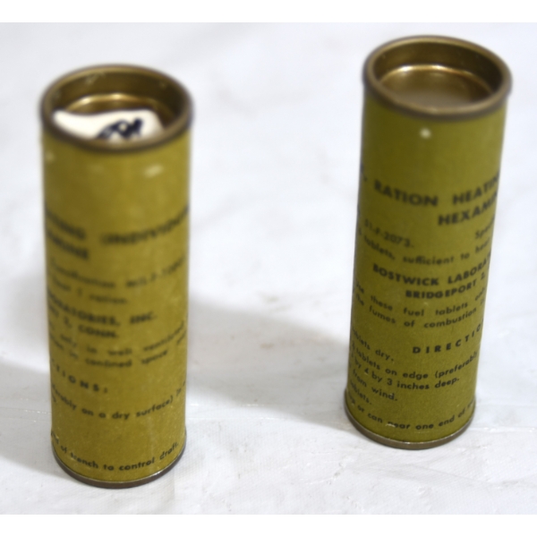 Military Fuel Tablet Rations