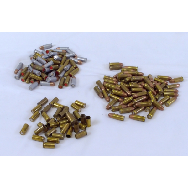 133 Rounds .25 Auto Ammunition & 35 Piece Shot Brass 