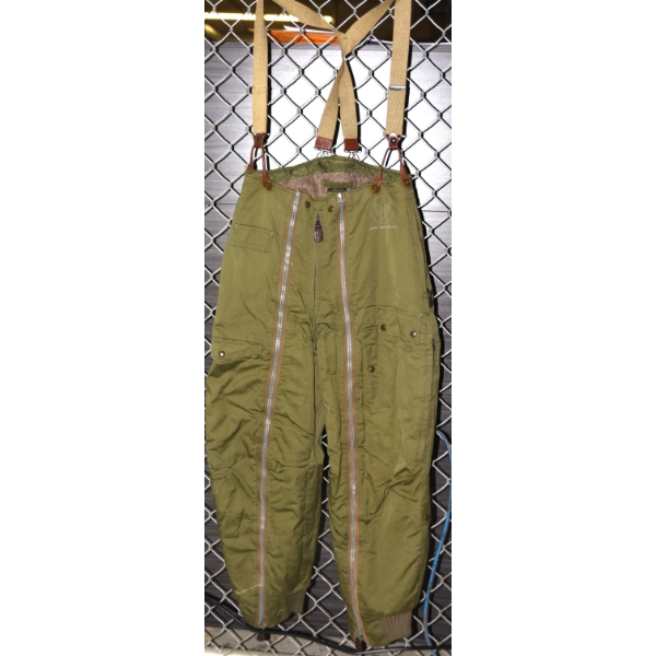 Olive Green Coveralls & Olive Green Military liner jacket 