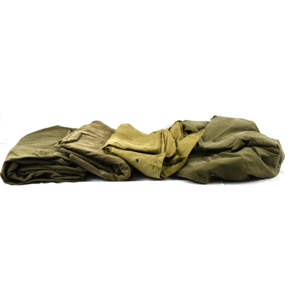 4 US Army Shelter Half Green 