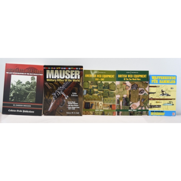 Box Lot Firearm/Military Books