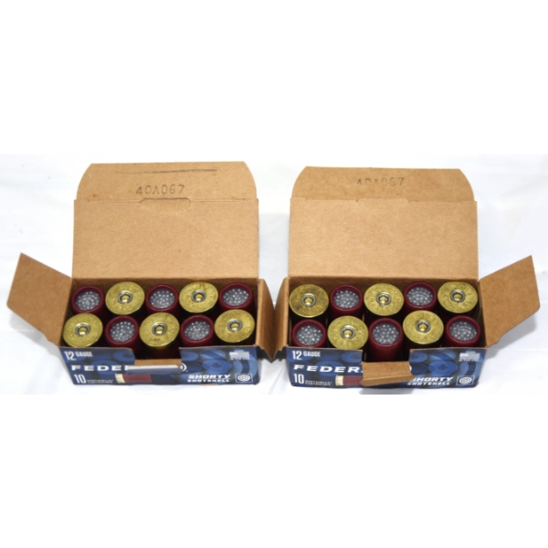 20 Rounds Federal 12 Gauge  1 3/4 1145 FPS 15/16 oz. 8 Shot Ammunition 