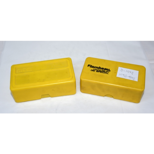 100 Rounds Reloaded .38 Special Caliber Ammunition