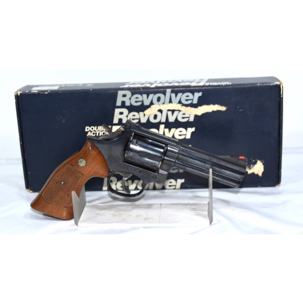 Smith & Wesson Model 586 Revolver .357 Magnum Caliber Handgun With Box & All Factory Papers