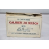Image 4 : 20 Rounds Lake City Army Plant .30 Match Ammunition