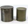 Image 1 : Military White Bread Tin Large  & Military Tea Tin 