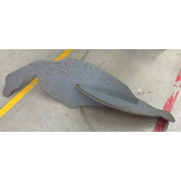 11 Handmade Wooden Geese Decoys 