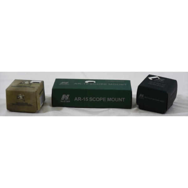 Box Lot Fronts Sights & Scope Mount