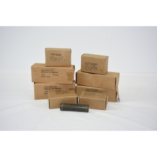 Box Lot Military Webbing Staps & Camo Face Paint