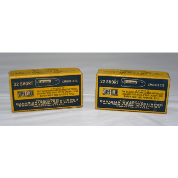 59  Rounds Super Clean 32 Short Ammunition