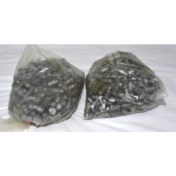 7.4 KG Bag Of .38 Caliber Lead Reloading Bullets