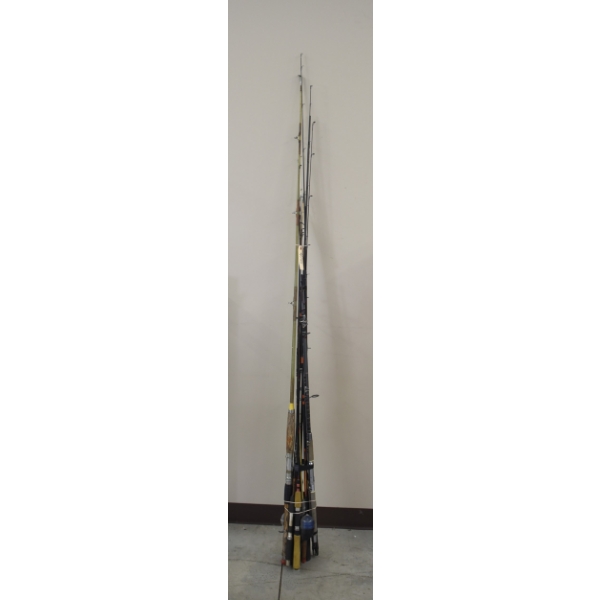 Box Lot 12 Fishing Poles