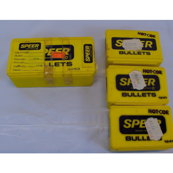 2.8kg Speer 25cal. & 44cal. Bullets