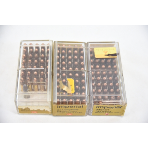 133 Rounds CIL .22 Caliber Ammunition