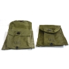 Image 1 : 2 US Army First Aid/Compass Nylon Pouches