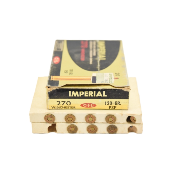 16 Rds. Imperial .270 Win 130gr Ammunition 