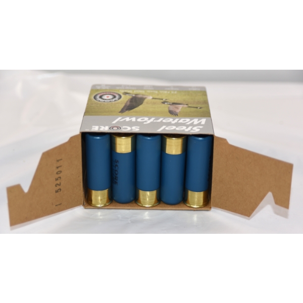 25 Rounds Score 12 Gauge 3" Steel BB Ammunition