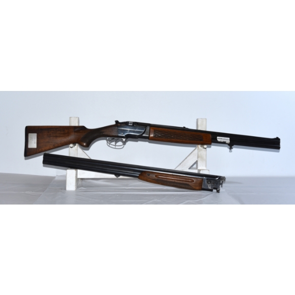 BRNO ZH305 Combination Gun 12 Gauge/5.6x52R Caliber W/ Extra Over Under Shotgun Barrel Set