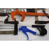Image 8 : Box Lot Assorted Tools Metal Hardware Clamps & Shop Accessories 