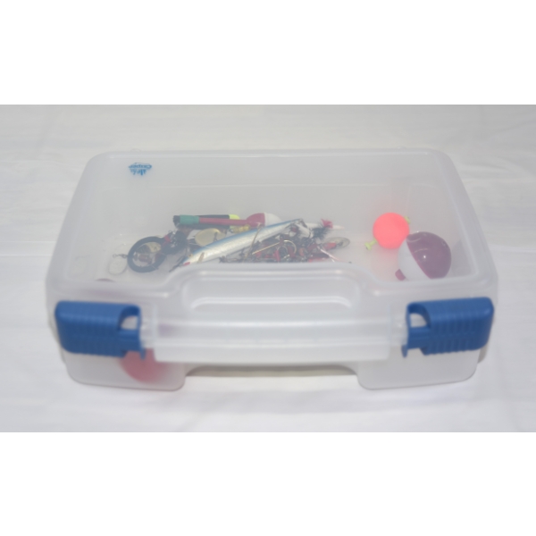Plastic Box of Misc. Fishing Items