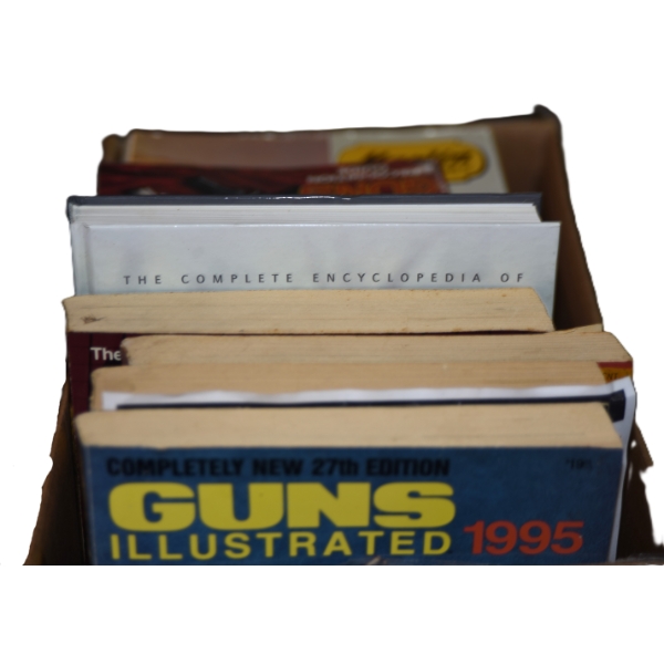 Box Lot Books And Magazines 