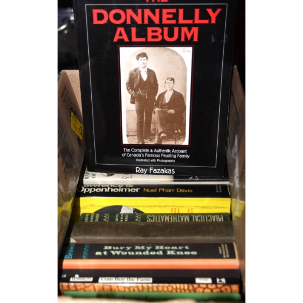 Box Lot Miscellaneous Books