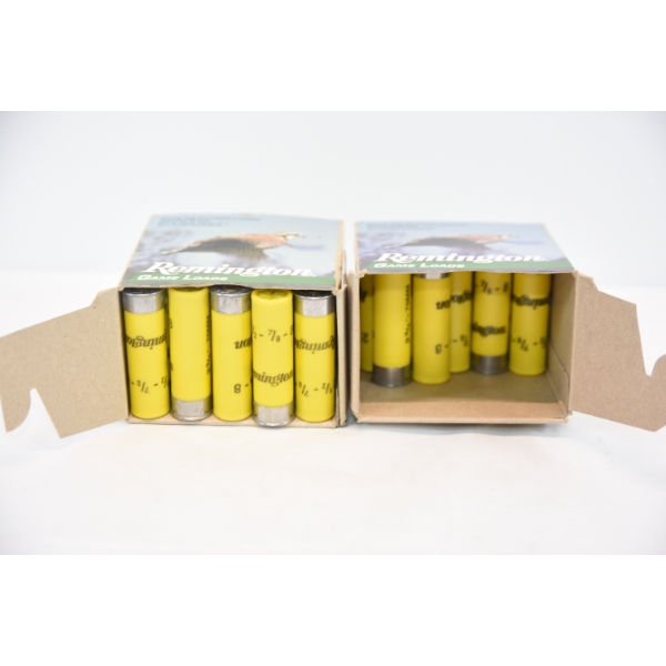 37 Rds. Remington 20ga. 2-3/4" #8 Shot Game Load Ammunition 