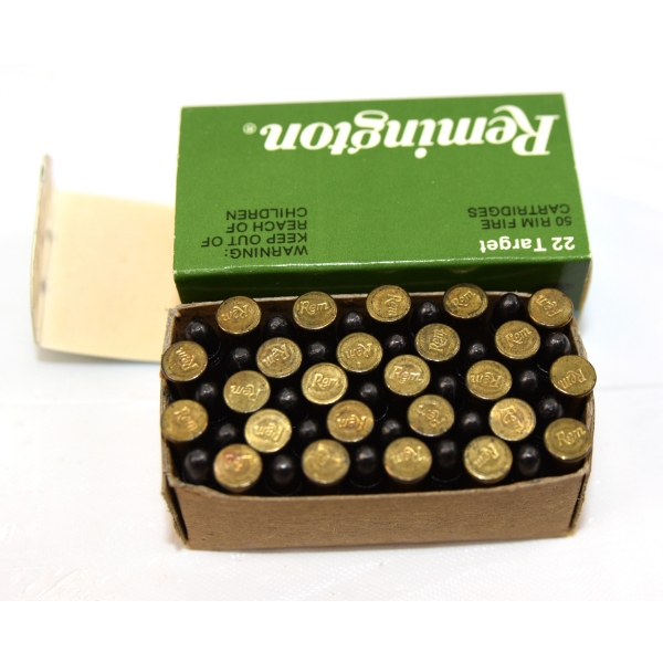 500 Rounds Remington 22 Target Rimfire Cartridge Ammunition 
