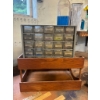 Image 7 : Large Assortment of Hardware/Organizers, Fasteners & Vintage Yardsticks
