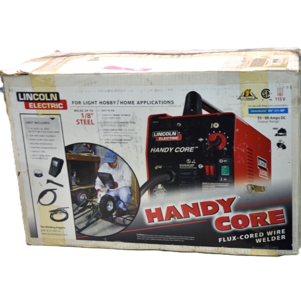 Lincoln Electric 115V Handy Core Flux Cored Wired Welder