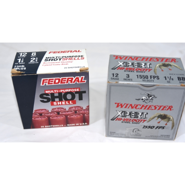 50 Rounds Mixed 12 Gauge Ammunition