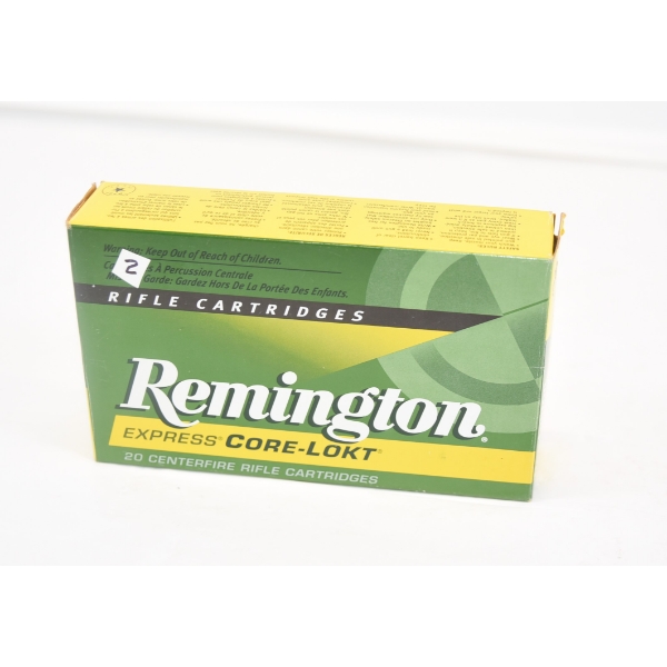 20 Rounds Remington Express Core-Lokt 270 Win 130gr. PSP Ammunition