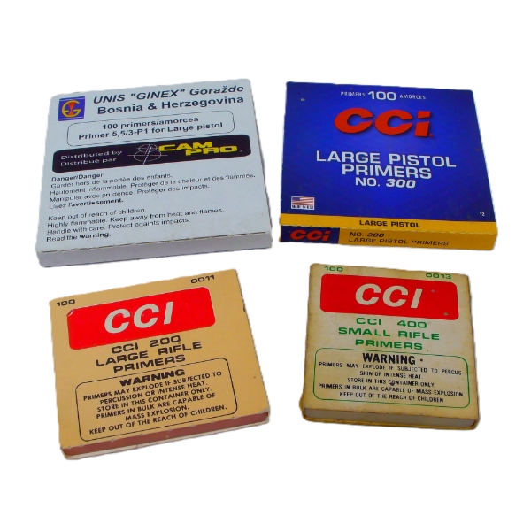 Box Lot Mixed Primers