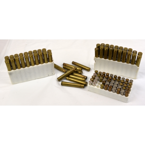 97 Pieces Assorted Brand & Caliber Shot Brass