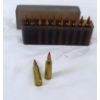 Image 6 : 20 Rounds Winchester .22-250 Remington Ammunition in Plastic Storage Box	