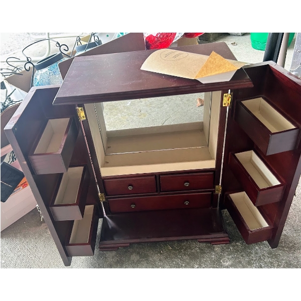 Wooden Jewelry Case
