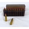 Image 1 : 20 Rounds Winchester .22-250 Remington Ammunition in Plastic Storage Box
