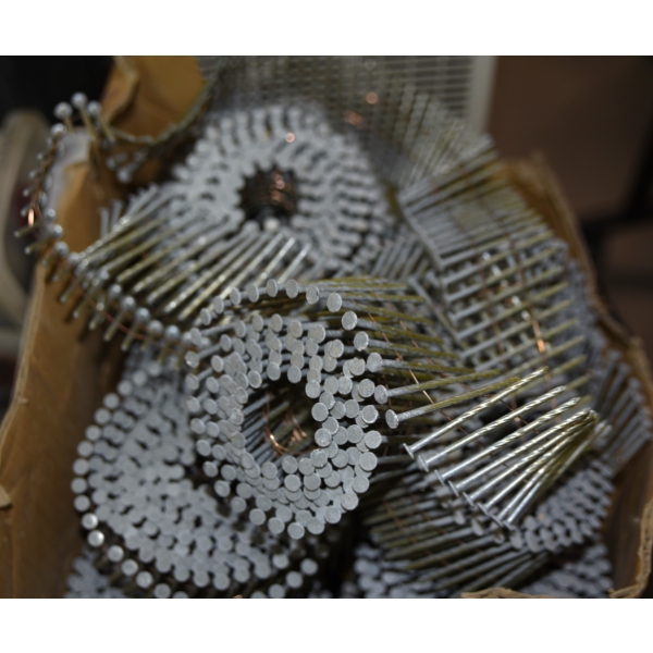 Box of Paslode 3-1/4" Coil Nails