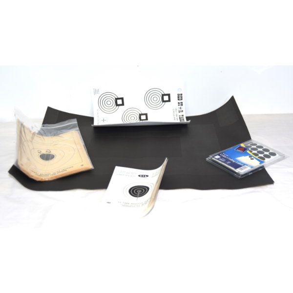 3- 1000 Yds Military Rifle Target W/Hole Pasters 20- 50ft NRA Junior Targets 13- Small Bore Targets