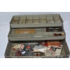 Image 3 : Union Steel Chest Metal Tackle Box W/ Tackle